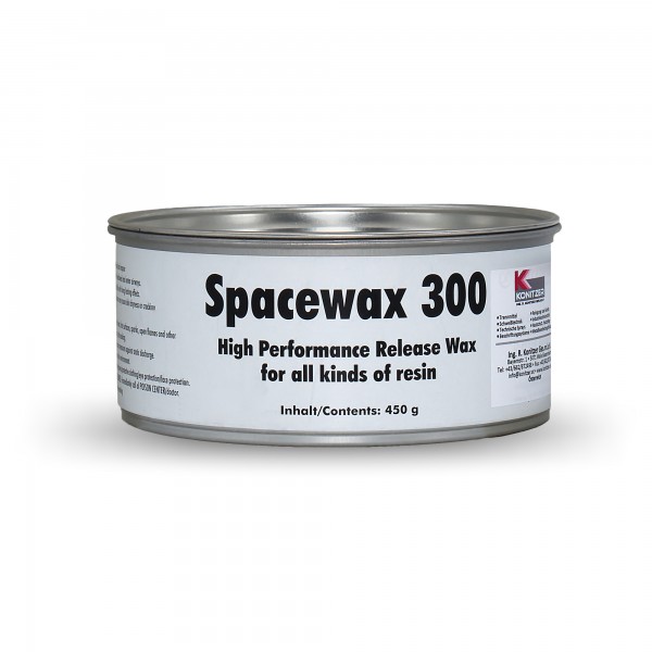 Spacewax 300 450g Dose | Trennwachs für Reaktionsharze (Polyester- und EP-Harze) | Ing. R. Konitzer Ges.m.b.H