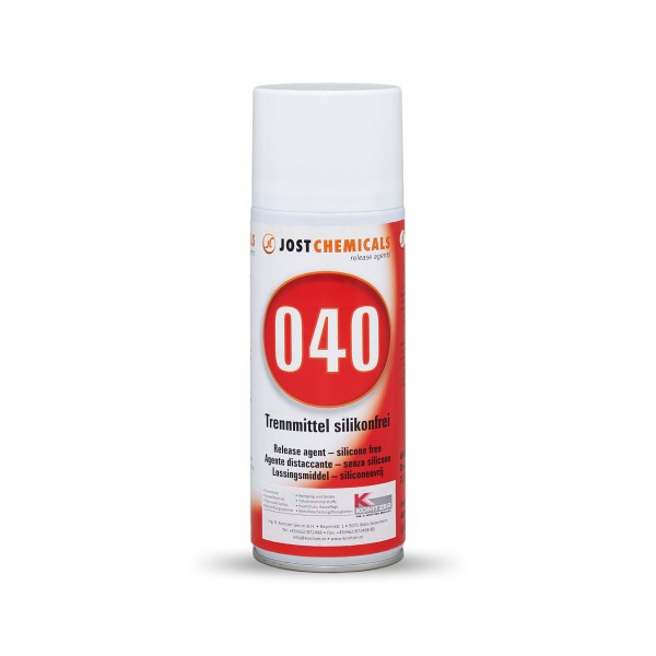 Fluid 040 Spray 12x400ml Spraydosen | Silikonfreies und lösemittelfreies Trennmittel | Ing. R. Konitzer Ges.m.b.H